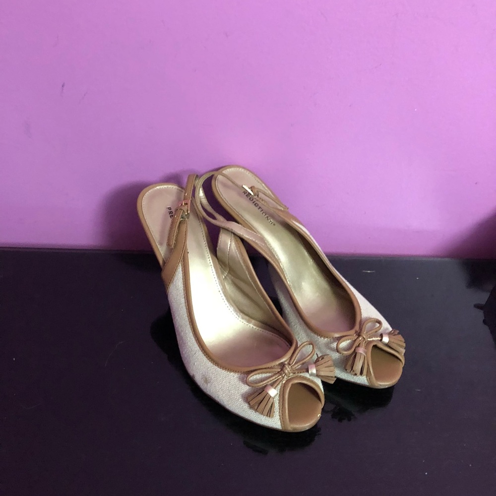 Predictions (Payless) Strappy Peeptoe
